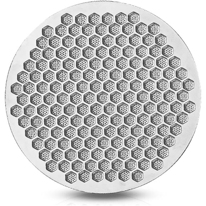 Espressosieb-entnahme – Unteres Duschsieb – Espresso-metallkontaktsieb, 0,71 Mm Dick – Edelstahl 304 – 53 Mm Durchmesser