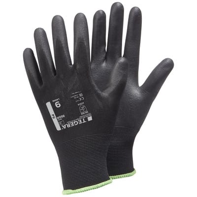 Arbeitshandschuhe TEGERA 860, Kat. II, schwarz, Gr. 8