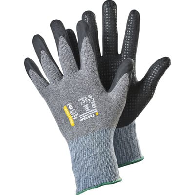 Montagehandschuhe TEGERA 884A, Kat. II, grau/schwarz, Gr. 7
