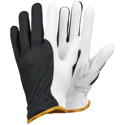 Montagehandschuhe TEGERA 9101 PRO, Kat. II, schwarz/gelb/weiß, Gr. 9