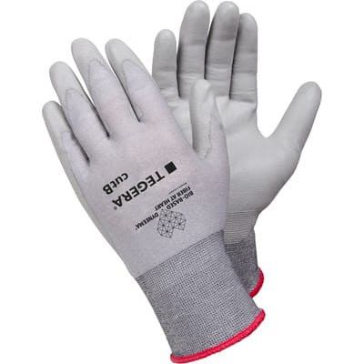 Schnittschutzhandschuh 909, Kat. II, grau, Größe 5