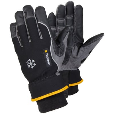Kälteschutzhandschuhe TEGERA 9232 PRO, Kat. II, schwarz/gelb/grau, Gr. 10