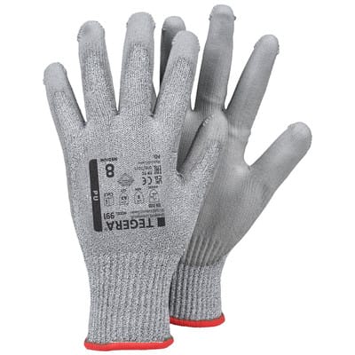 Schnittschutzhandschuhe TEGERA 991, Kat. II, grau, Gr. 11