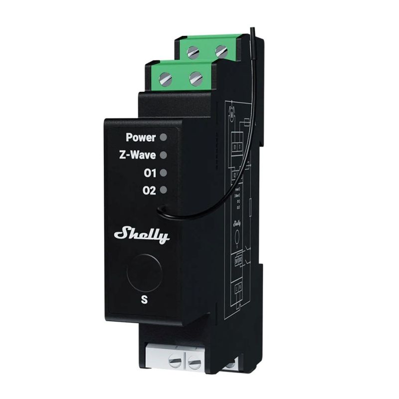 Motorisierung Für Rollläden Shelly Wave Pro Shutter Lr Reichweite Überhitzungsschutz