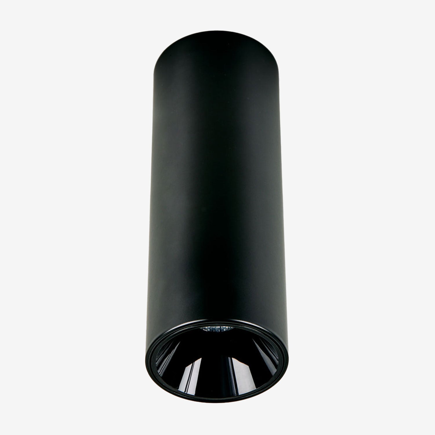 Sklum Led-deckenaufbauleuchte Rund Ø5,7 Cm Aus Aluminium Luisiana Schwarz