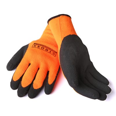 Winter Handschuhe orange 100-557 Größe 11 100-557