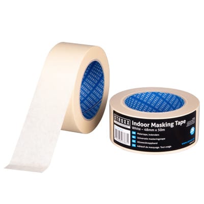 Allzweck Kreppband für scharfe Kanten cremeweiß 48mm x 50m 100-842