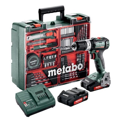 Akku-Schlagbohrschrauber SB 18 L BL Mobile Werkstatt (602331880), Mobile Werkstatt, Kunststoffkoffer, 18V 2x2Ah Li-Power + SC 30