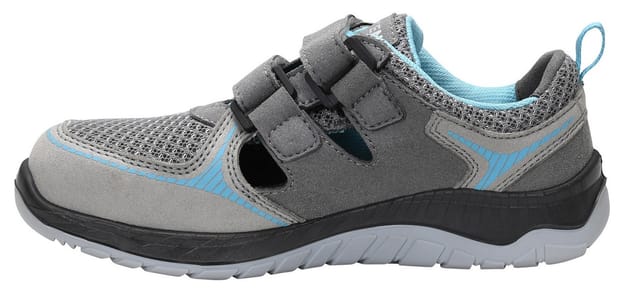 Damen-Sicherheitssandale MELLI grey Easy ESD S1P, Gr. 37