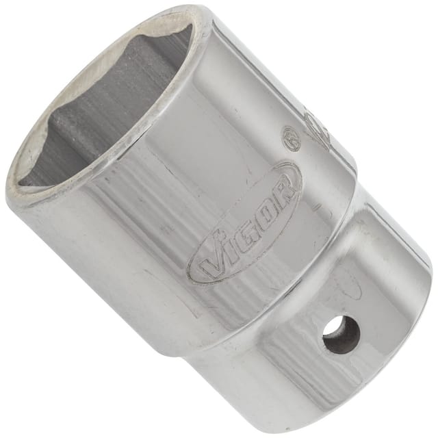 VIGOR Steckschlüsseleinsatz ∙ V2924N ∙ Vierkant20 mm (3/4 Zoll) ∙ Außen Sechskant Profil ∙ 30 mm