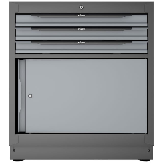 Schubladen-Unterschrank ∙ 3 Schubladen ∙ 861 mm ∙ V6000-030XL