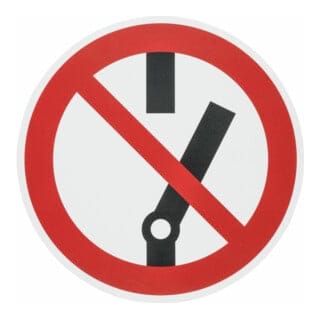 Warnschild „Hybrid-Schalter“ 200-2