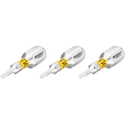 Bit 2208N-2/3 ∙ Sechskant 6,3 (1/4") ∙ Schlitz Profil ∙ 0.4 x 1.5mm ∙ 3er-Pack