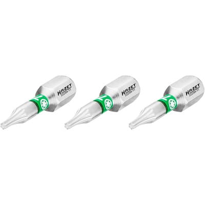 Bit 2223N-T7/3 ∙ Sechskant 6,3 (1/4") ∙ Innen TORX® Profil ∙ T7 ∙ 3er-Pack