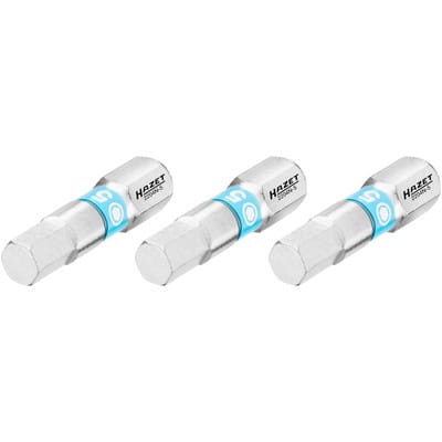 Bit 2204N-5/3 ∙ Sechskant 6,3 (1/4") ∙ Innen Sechskant Profil ∙ 5mm ∙ 3er-Pack