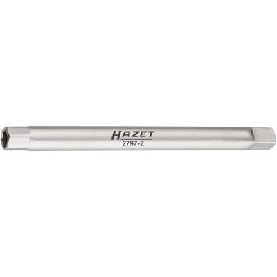 HAZET Stoßfänger Rohr-Steckschlüssel 2797-2 ∙ Vierkant6,3 mm (1/4 Zoll) ∙ Außen Sechskant Profil ∙ 8 mm
