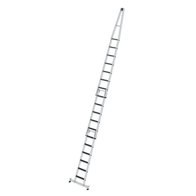 Stufen-Glasreinigerleiter-Satz mit nivello®-Traverse und clip-step R13 3-teilig
