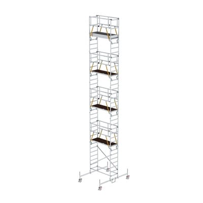Rollgerüst SG 0,75 x 1,80 m mit Fahrbalken Plattformhöhe 9,70 m