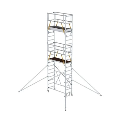 Klappgerüst SG 0,75 x 1,80 m mit Ausleger Plattformhöhe 5,16 m