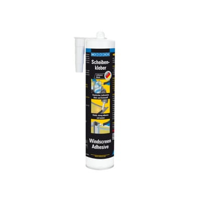 Scheibenkleber | zur Montage von Glas und Scheiben im Presspack für ermüdungsfreies Arbeiten | 310 ml | schwarz