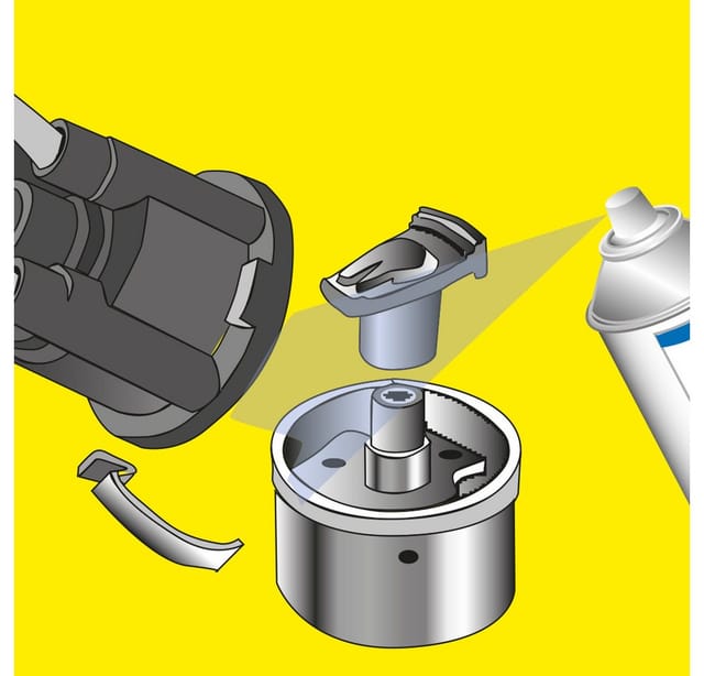 W 44 T® Multi-Spray | Schmier- und Multifunktionsöl mit 5-fach Wirkung | 200 ml | gelblich, transparent