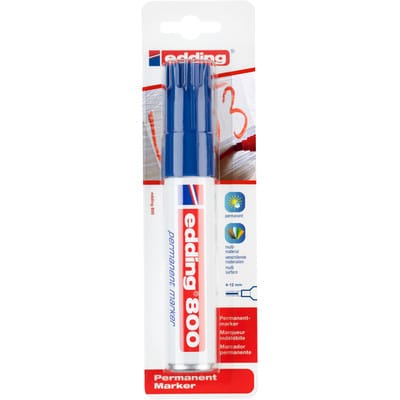 800 Permanentmarker 1er-Blister blau