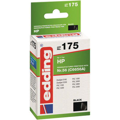 EDD-175 ersetzt HP 56 (C6656A) - schwarz - 21 ml