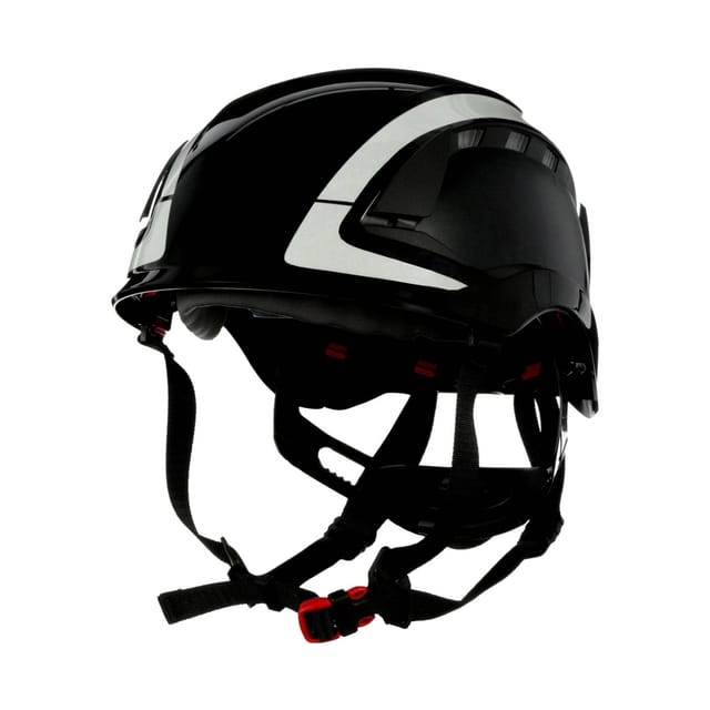 SecureFit™ Schutzhelm X5000, belüftet, reflektierend, CE, Schwarz, X5012V-CE