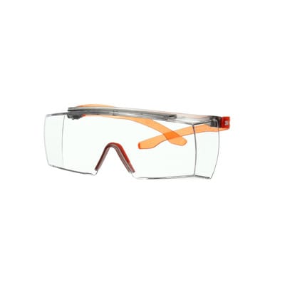 SecureFit™ 3700 Überbrille, orange Bügel, Scotchgard™ Anti-Fog-Beschichtung (K&N), transparente Scheibe, SF3701SGAF-ORG-EU, 20 pro Packung
