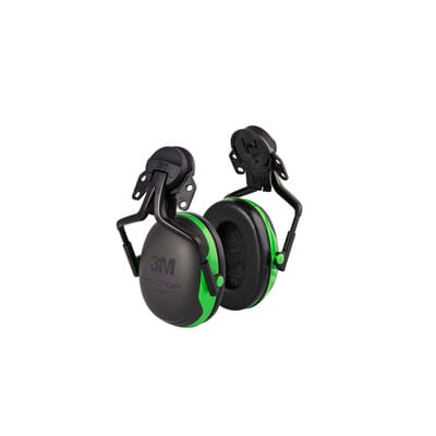 PELTOR™ Kapselgehörschützer, 26 dB, grün, Helmbefestigung, X1P5E