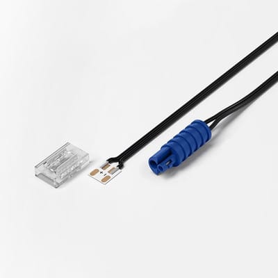 Anbauleuchte-Einspeiser, Versa Inside NE, für Abschnitte, max. 72W, L 1800mm