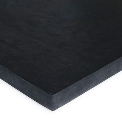 Zellkautschukplatte EPDM 50° Shore, schwarz, Stärke 8mm 1x1m