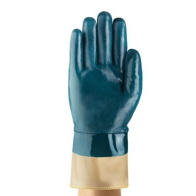 Handschuh ActivArmr® Hylite® 47-409, Kat. II, beige/blau, Größe 7