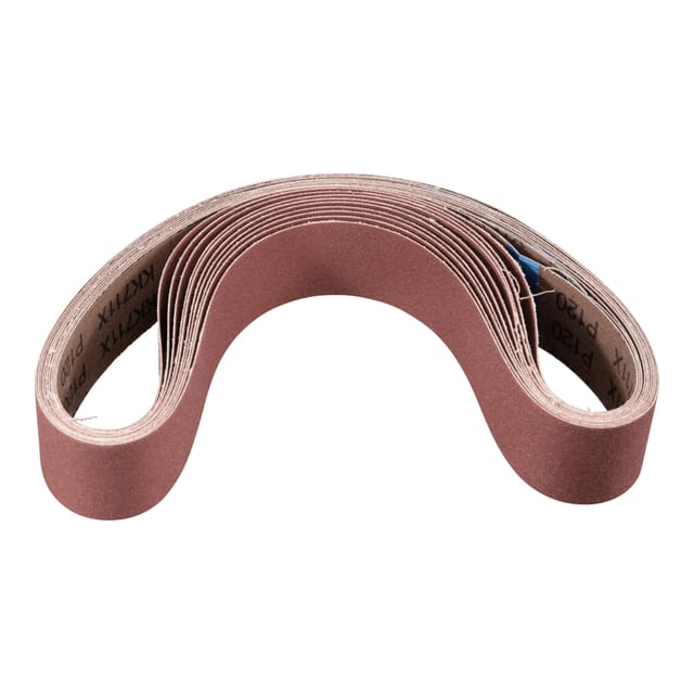Korund Schleifband BA 40x820 mm A120 für universelle Anwendung mit Rohrbandschleifer