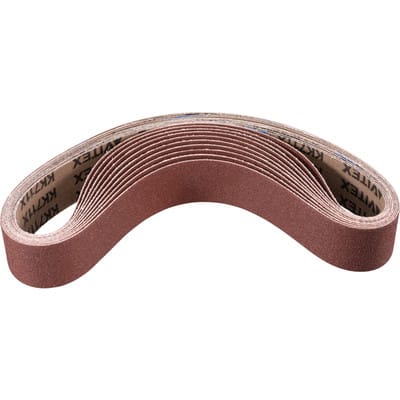 Korund Schleifband BA 40x760 mm A80 für universelle Anwendung mit Rohrbandschleifer