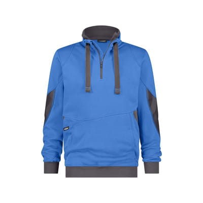 Stellar Sweatshirt, Größe 4XL, AZURBLAU/ANTHRAZITGRAU