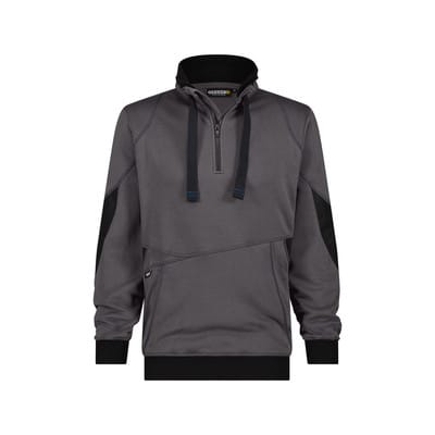 Stellar Sweatshirt, Größe 4XL, ANTHRAZITGRAU/SCHWARZ