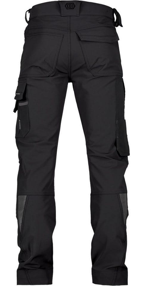 Impax Stretch-Arbeitshose mit Kniepolstertaschen, Größe 56, SCHWARZ