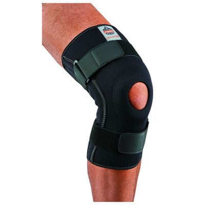 Neopren-Kniebandage Proflex 620, offenes Frontpolster, M, schwarz