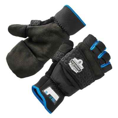 Thermo-Handschuh Proflex 816, 2in1 Fäustling & Halbfinger, Größe XXL (1