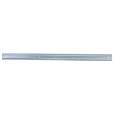 Metallschiene für Sichtboxen aus PP, 420 x 60 mm
