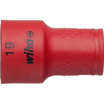 Steckschlüsseleinsatz 6-kant 3/8" 19mm VDE