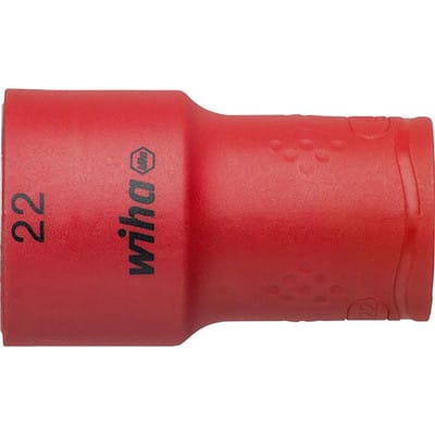 Steckschlüsseleinsatz 6-kant 1/2" 22mm VDE
