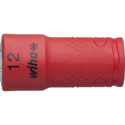 Steckschlüsseleinsatz 6-kant 1/4" 12mm VDE