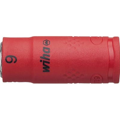 Steckschlüsseleinsatz 6-kant 1/4" 9mm VDE