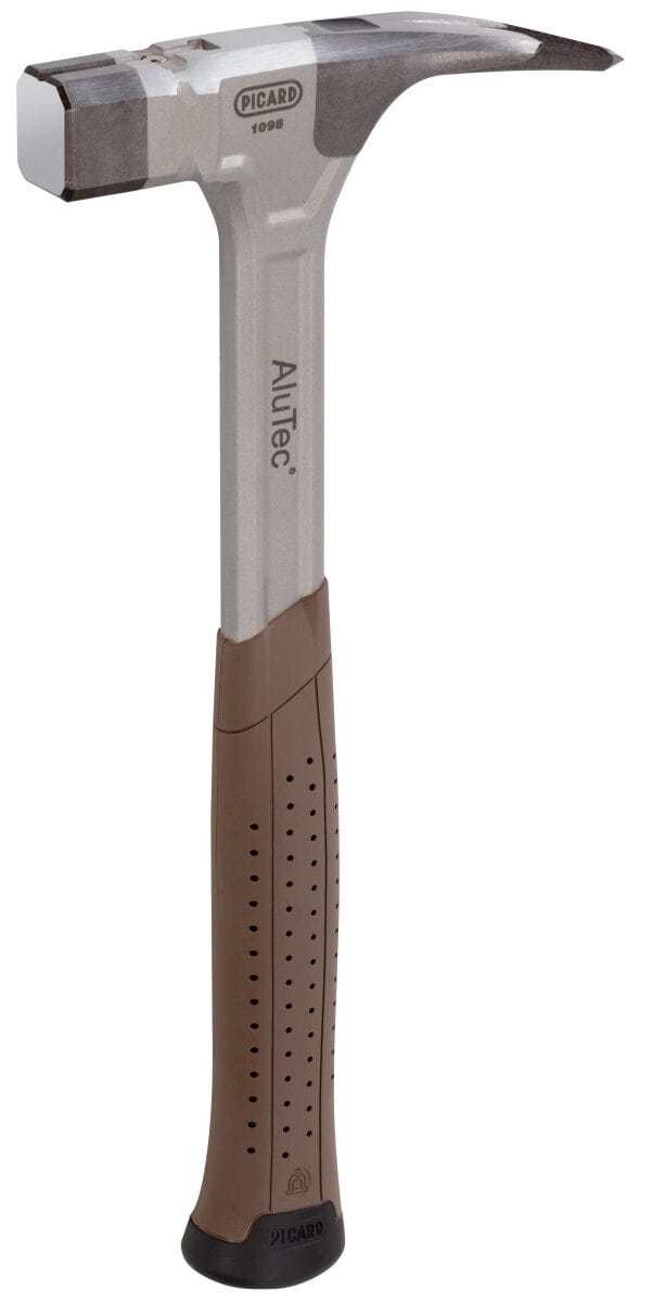Latthammer AluTec®, Nr. 1098, glatt mit Magnet-Nagelhalter 450g
