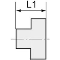 Verschlussstopfen, Vierkant, G 1/4", A, SW 9, Edelstahl 1.4408 Bild 2