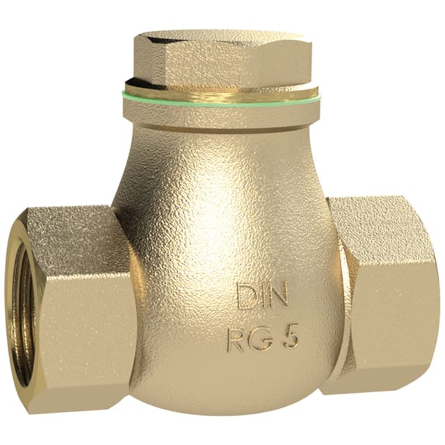 Rückschlagklappe, DN 40, Rotguss, G 1.1/2", PN max. 16 bar