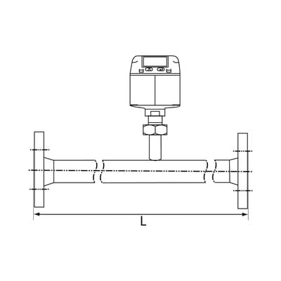 Durchflussmengenmesser, DN 20, FL 20, 0,3 - 170 m³/h