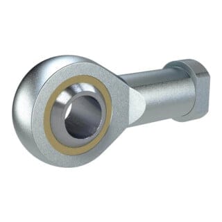 Gelenkkopf AP6 ISO 8139, Bohrung 30, M27x2